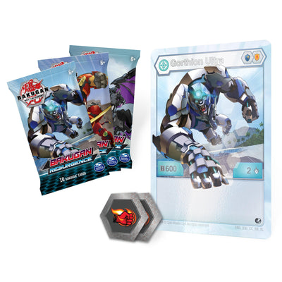 Bakugan Deluxe Battle Brawlers Card Collection with Jumbo Foil Gorthion Ultra Card for Ages 6 and up