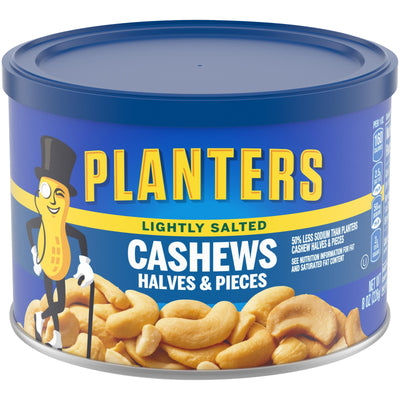 Planters Lightly Salted Cashew Halves and Pieces Lightly Salted - 8.0 Oz