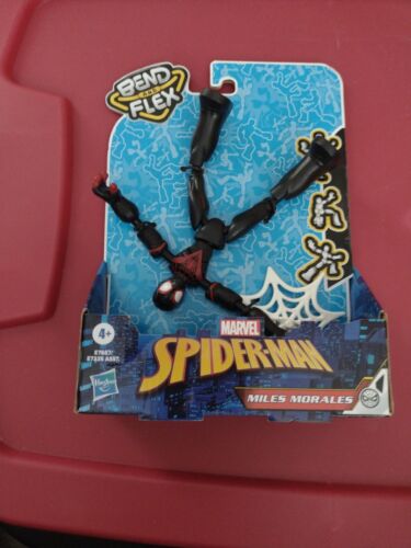 Marvel Spider-Man Bend and Flex Miles Morales Action Figure Web Accessory