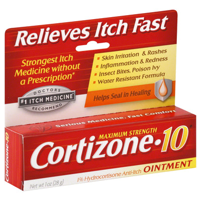 Cortizone 10 Maximum Strength Anti Itch Ointment (1 Oz)